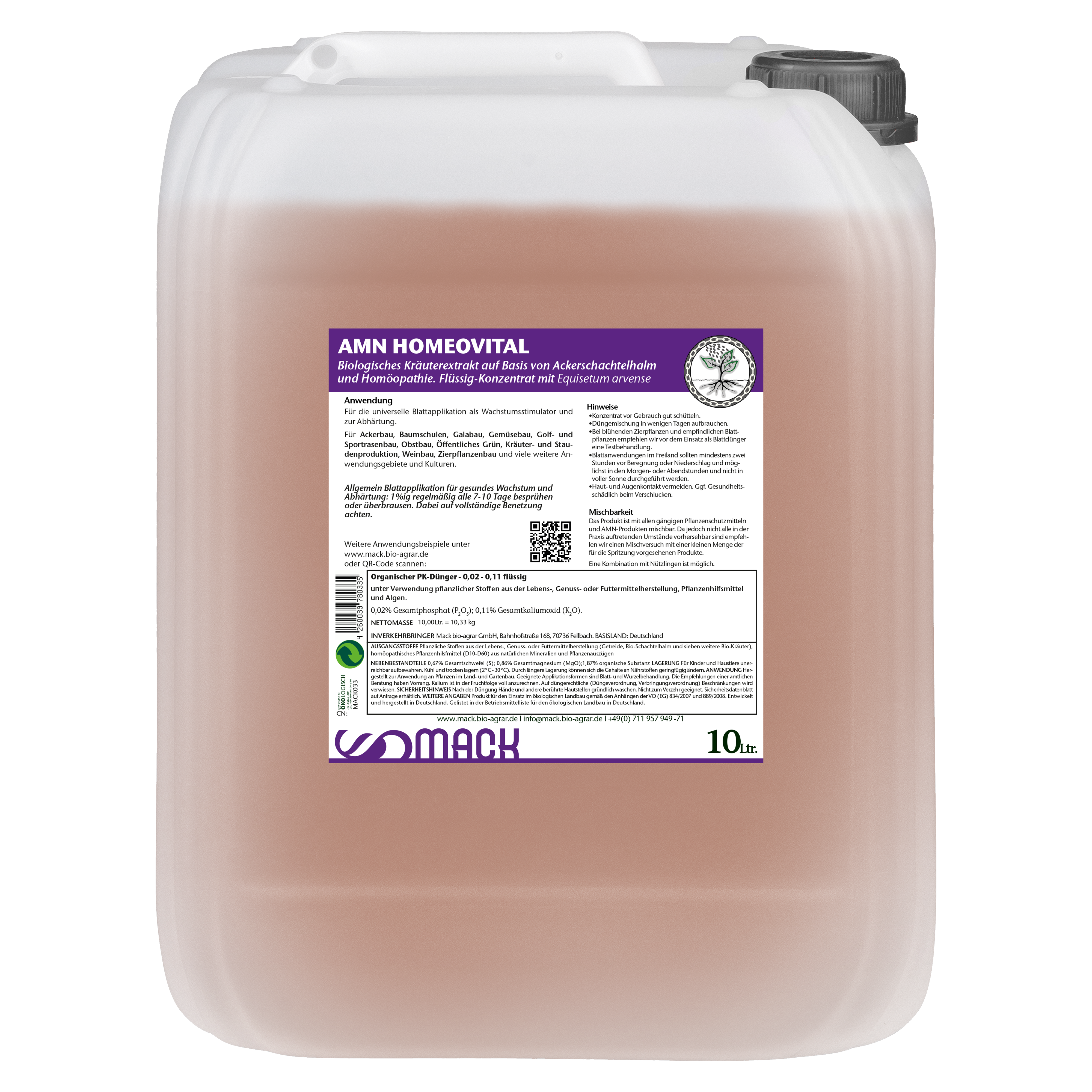 AMN HomeoVital 10 Ltr